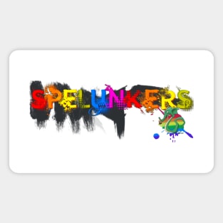 Spelunkers Pride Support Banner Magnet